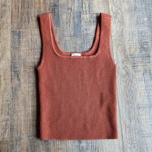 Abercrombie & Fitch Ottoman Boy Tank Top Size‎ XS in Rust/Terracotta